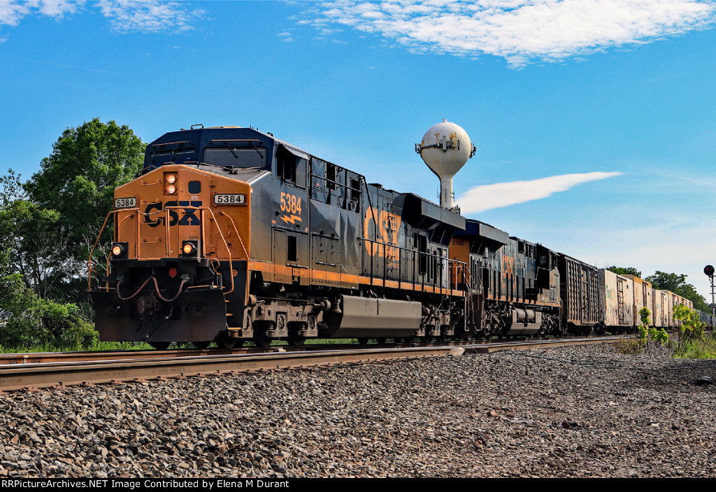 CSX 5384 on I-032